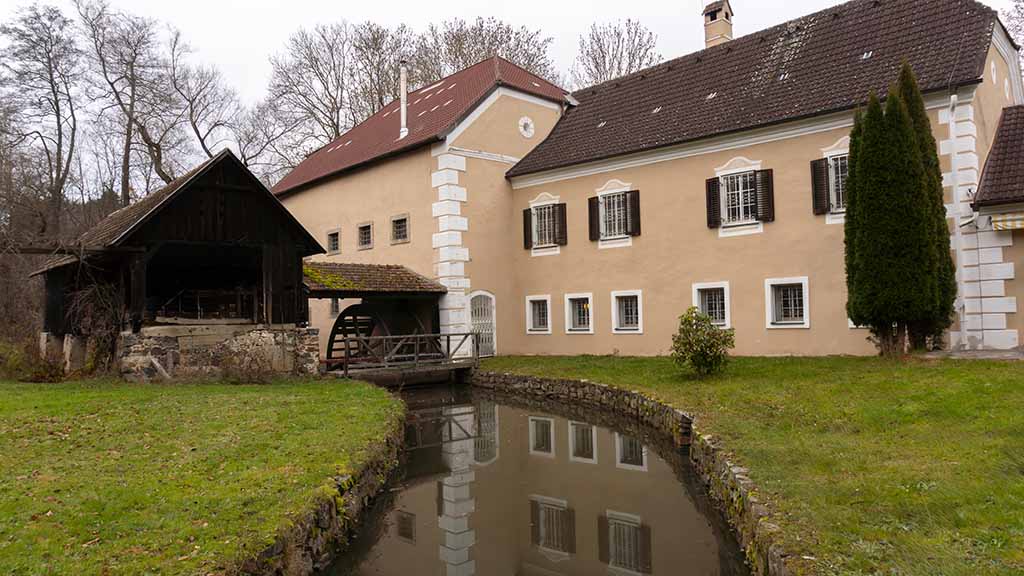 Saalmühle von hinten